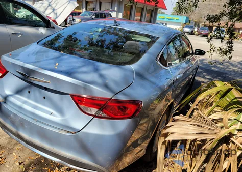 2015 Chrysler 200 Limited from USA, damaged, VIN 1C3CCCAB0FN656088